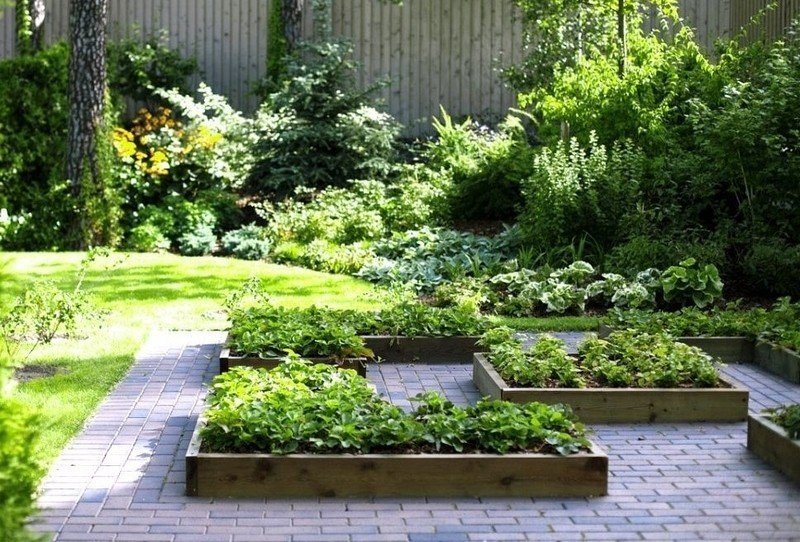 Ландшафтный дизайн садового