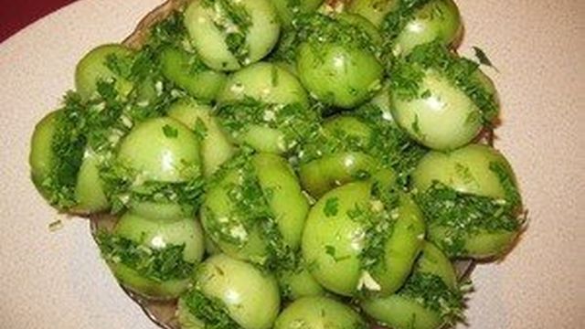 Рецепты приготовления маринованных зелёных помидоров